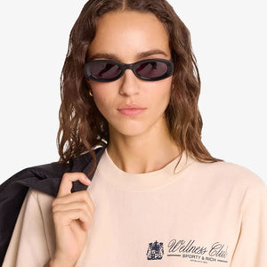 SPORTY & RICH | UNICORN CREST T-SHIRT { CREAM