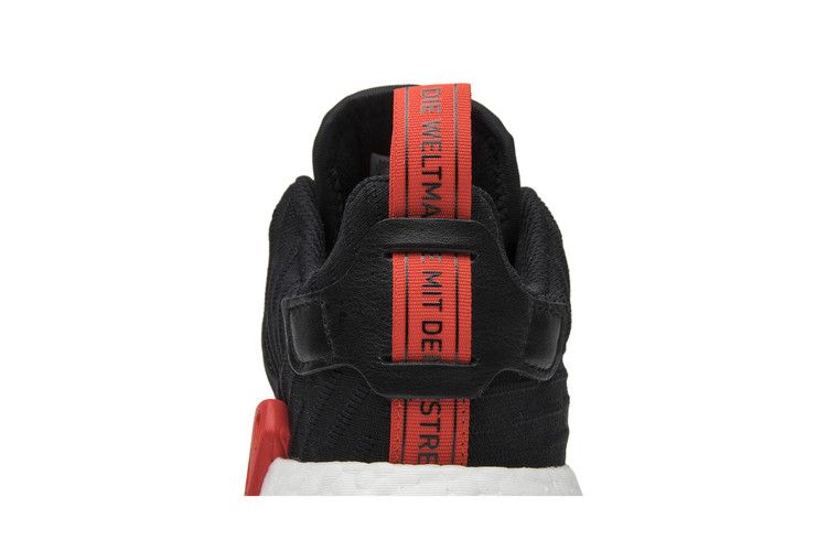adidas NMD R2 Core Black Red Two Toned