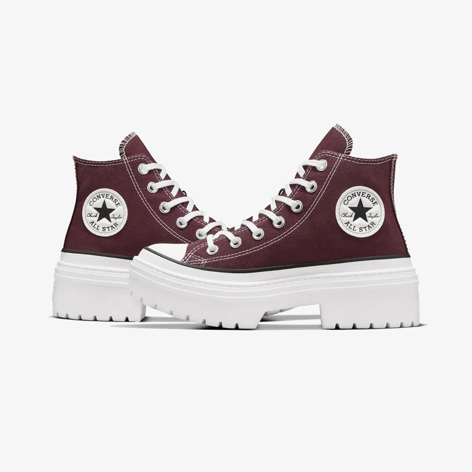 Converse | CHUCK TAYLOR ALL STAR LUGGED HEEL PLATFORM { WHITE/BLACK