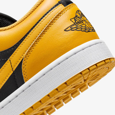 Jordan | AIR JORDAN 1 LOW  { BLACK/YELLOW OCHRE-WHITE