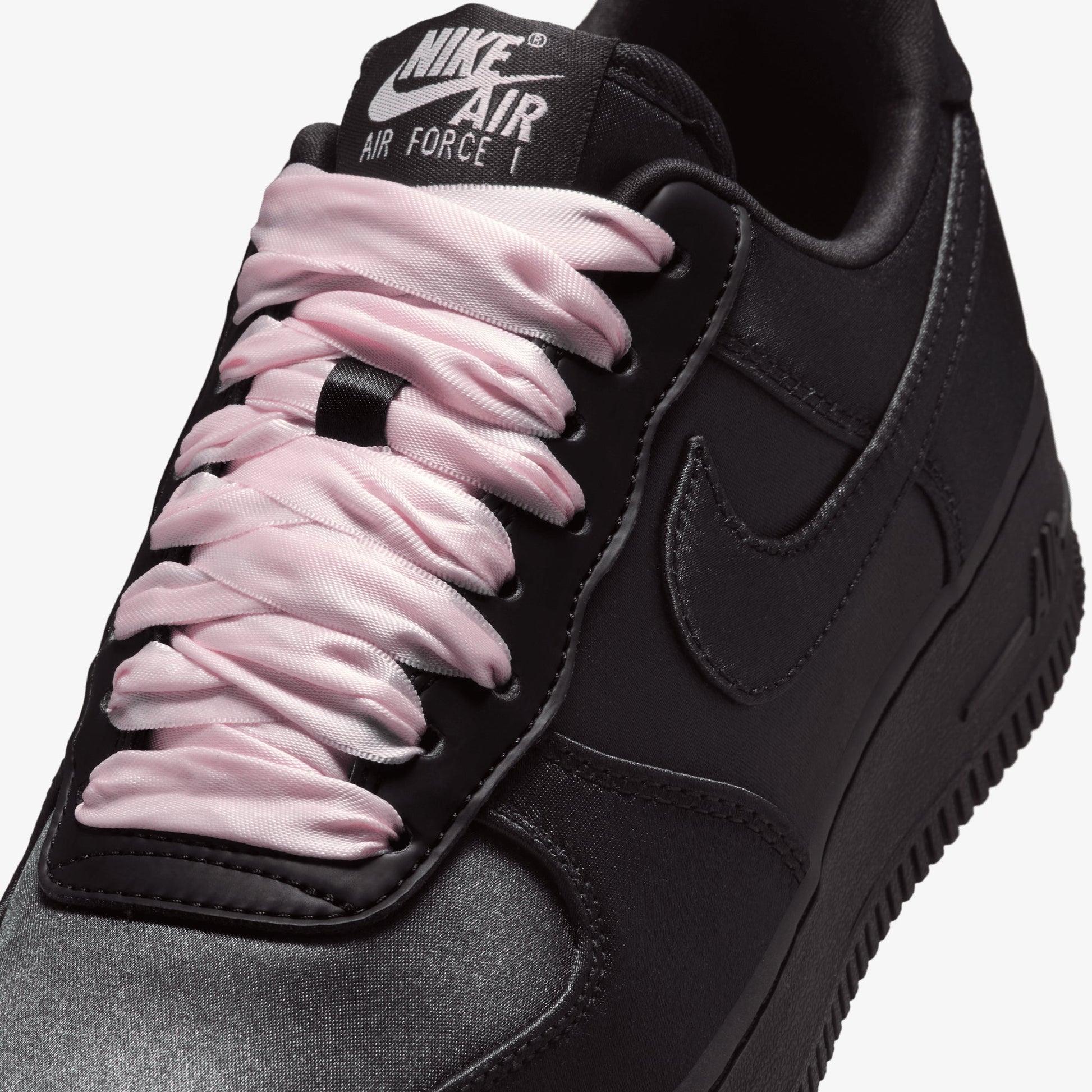 NIKE | AIR FORCE 1 '07 LV8 { BLACK/BLACK-PINK ICE