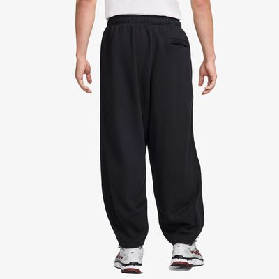 NIKE | OVERSIZED FRENCH TERRY PANTS { BLACK/BLACK/WHITE
