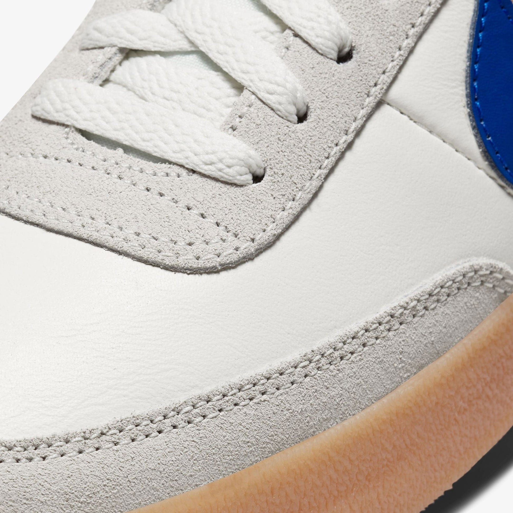 Nike | KILLSHOT 2 LEATHER  { SAIL/HYPER BLUE-GUM YELLOW