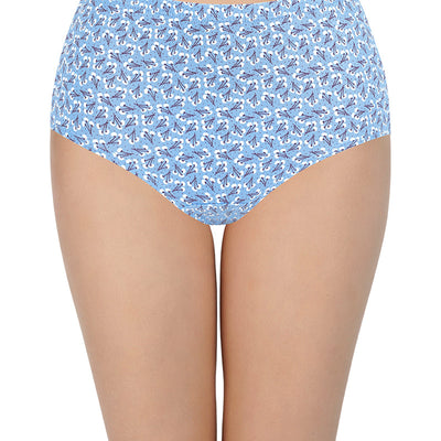 100% Cotton Full Brief Panty Pack (Pack of 3) - D026 - Multi