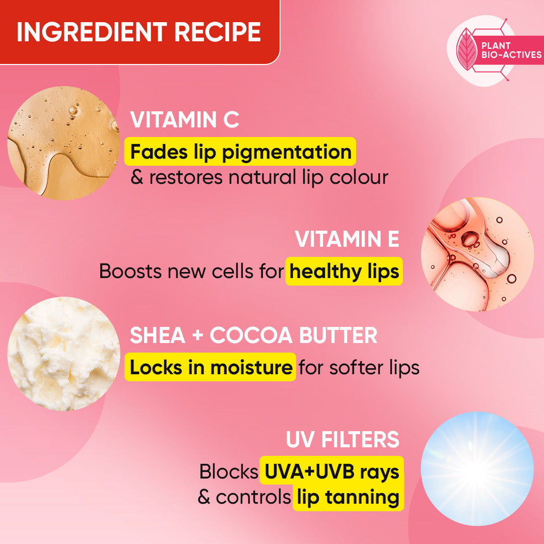 Vitamin C + E Lip Balm with SPF 50+