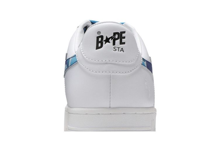 A Bathing Ape Bape Sta Low White ABC Camo Blue (2021)