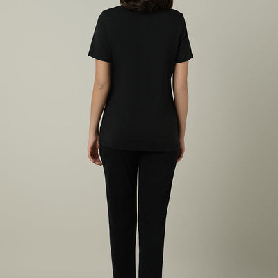 Full Length PJ Bottom - Black