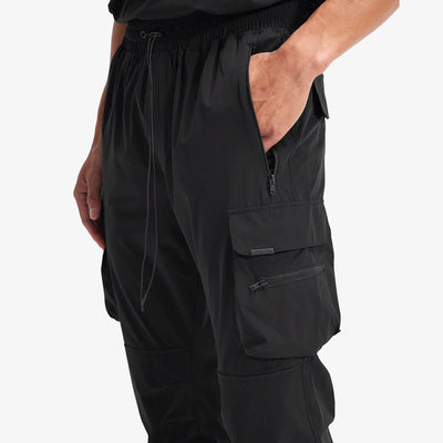 REPRESENT | STEPPED HEM SWEATPANTS { 247 PANT { BLACK