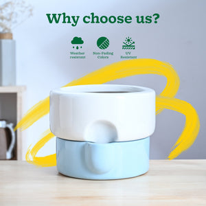 Flower Sunflower Ceramic Planter