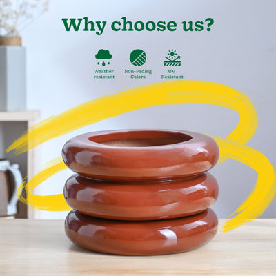 Tiny Kisses Ceramic Planter