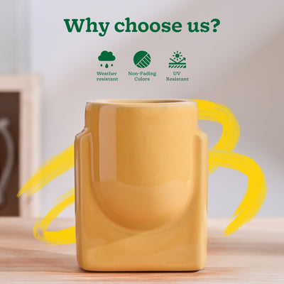 Cats are Gods Ceramic Planter