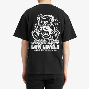 EDWIN | HIGH BEAR T-SHIRT { BLACK/WHITE
