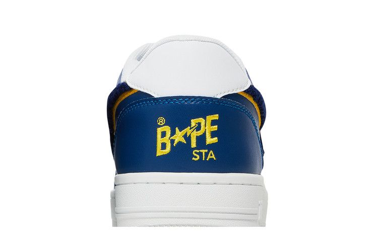 A Bathing Ape Bape Sta Low Patched Navy