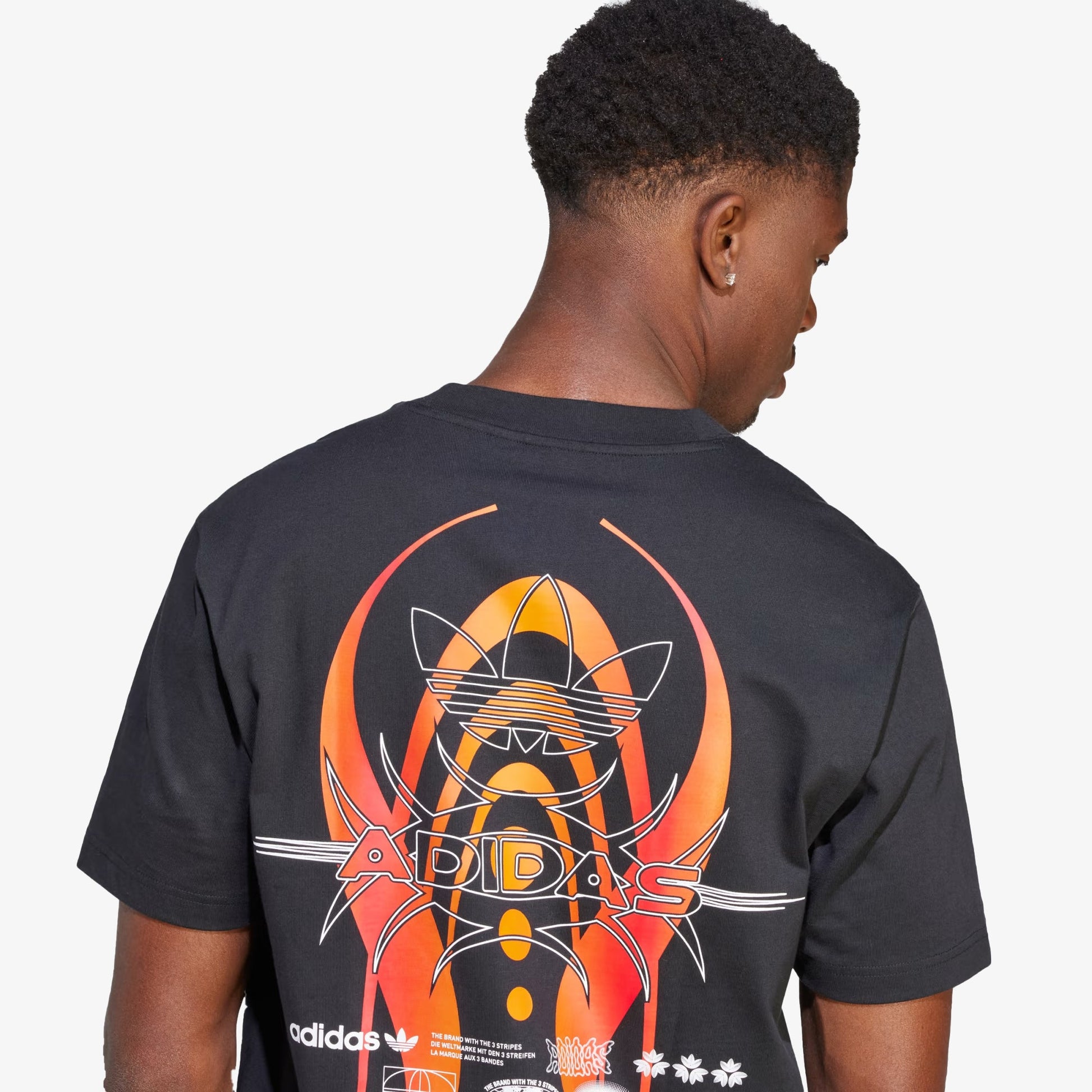 Adidas Originals | REKIVE GRAPHIC TEE  { BLACK