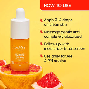 10% Vitamin C + E Face Serum with 5% Niacinamide