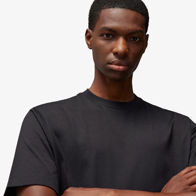 Y-3 | GRAPHIC SHORT SLEEVE TEE  { BLACK