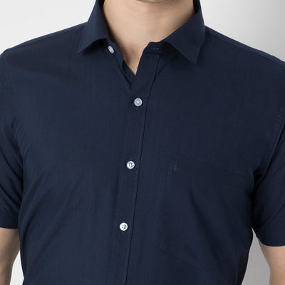 Wrinkle Free Half Sleeve Shirt