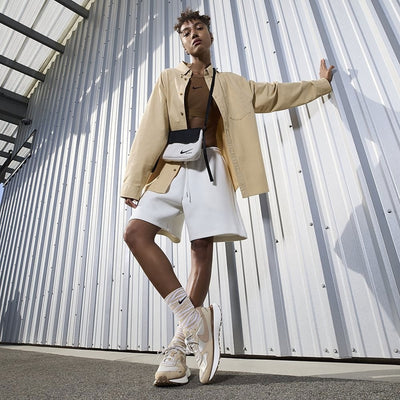 NIKE | PHOENIX WAFFLE { SANDDRIFT/HEMP-SESAME-METALLIC SILVER