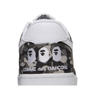 A Bathing Ape Bape Sta Comme Des Garcons White Camo