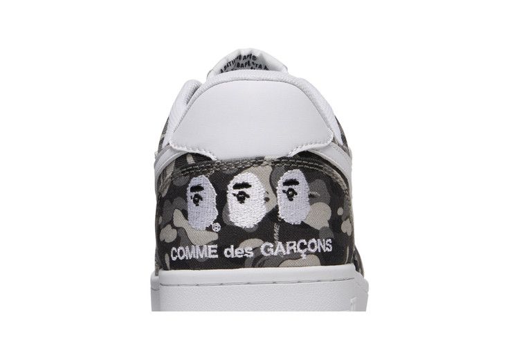 A Bathing Ape Bape Sta Comme Des Garcons White Camo