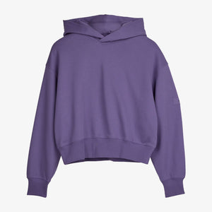 Y-3 | ORGANIC COTTON TERRY BOXY HOODIE  { TECH PURPLE