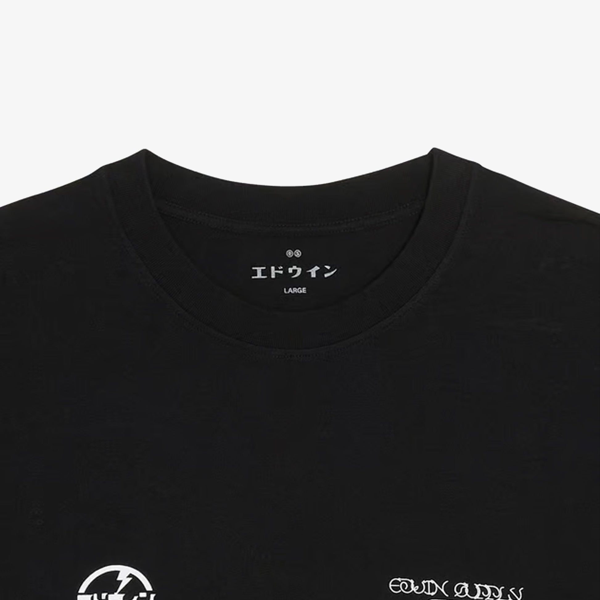 EDWIN | PACHINKO T-SHIRT LS { BLACK