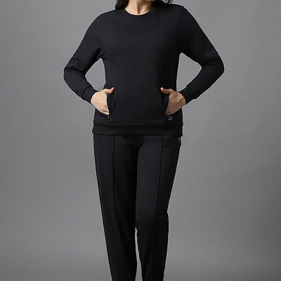 Essential Fleece Sweatshirt - Black