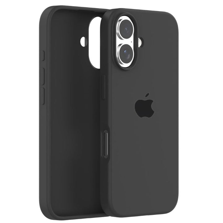 iPhone 16 Plus Silicone Case - Black