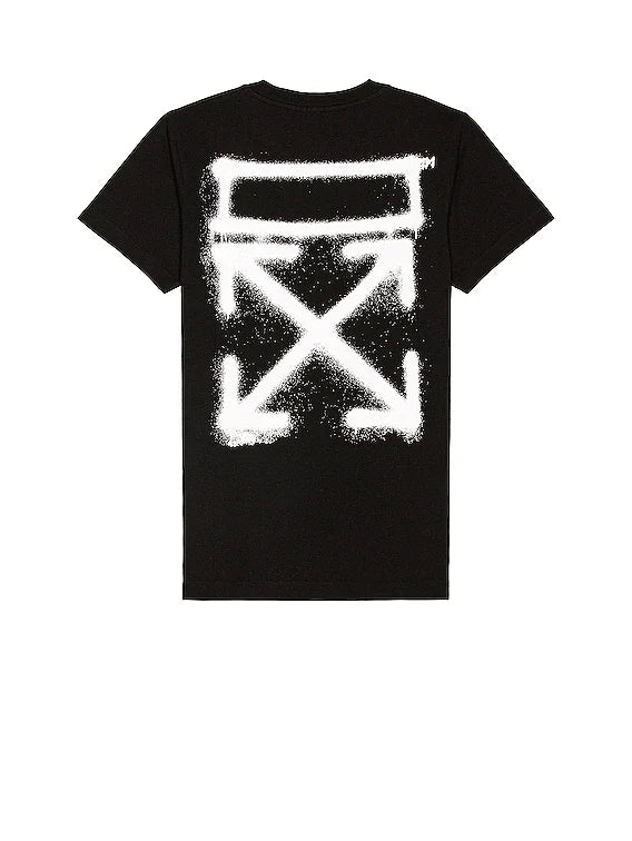 Off-White Spray Marker White Regular Fit Tee