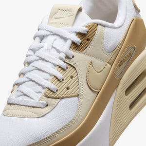 Nike | AIR MAX 90 LV8 { WHITE/TEAM GOLD-CLUB GOLD-COCONUT MILK