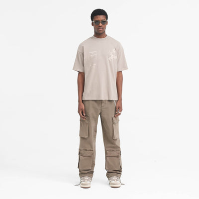 Represent | ICARUS T-SHIRT  { TAUPE