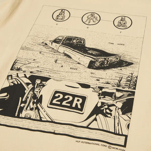HUF | DIAGRAM DRAWING #1 T-SHIRT  { WHEAT