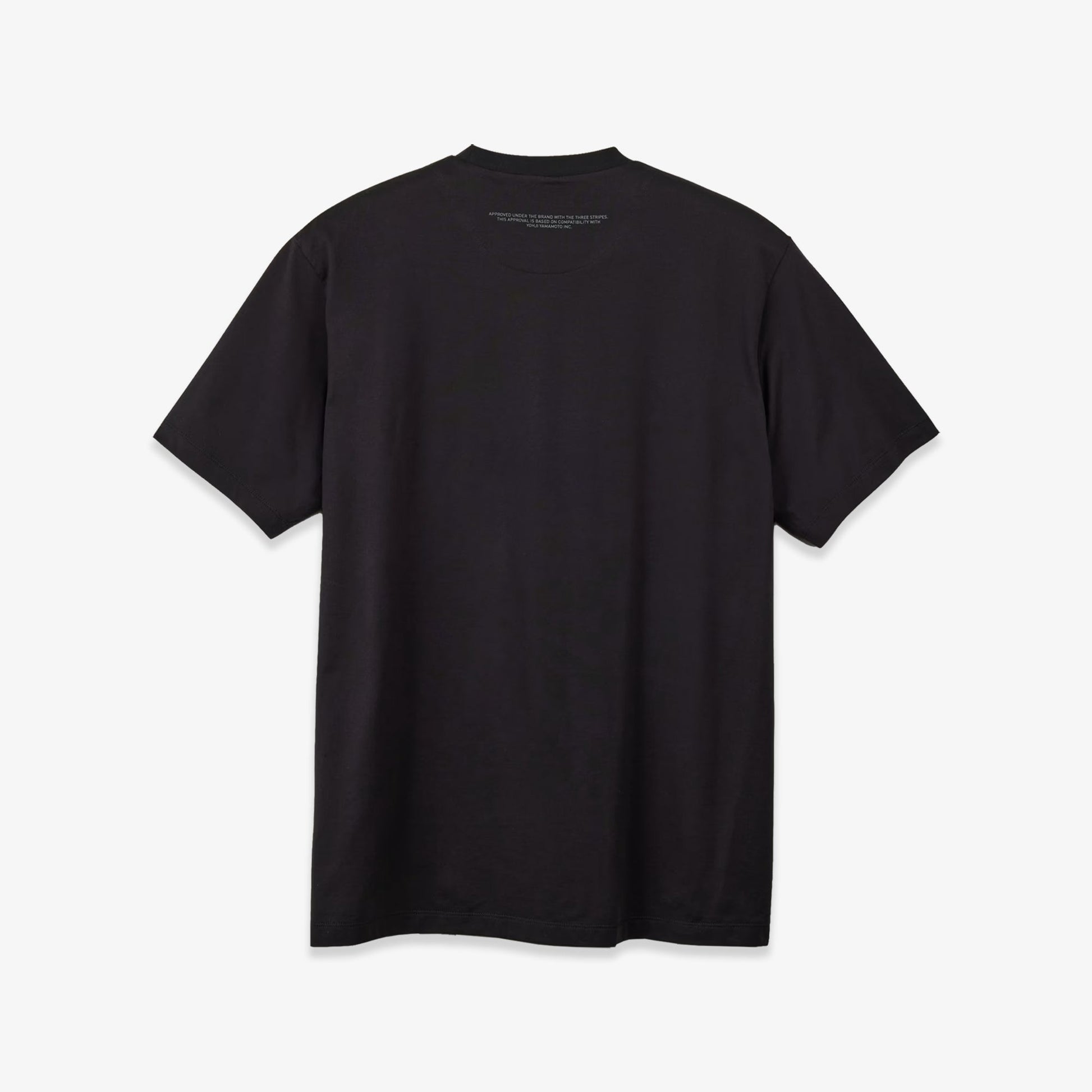 Y-3 | LOGO SHORT SLEEVE TEE { BLACK