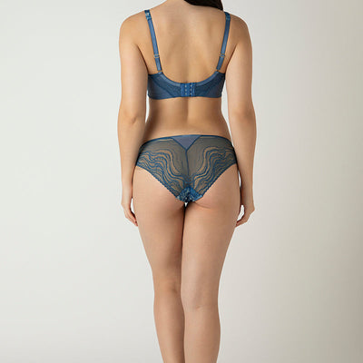 Demure Non-Padded Non-Wired Contour Bra - Floral Fusion Print