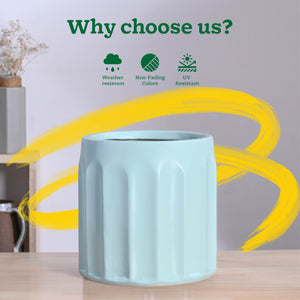 Blushing Sun Ceramic Planter