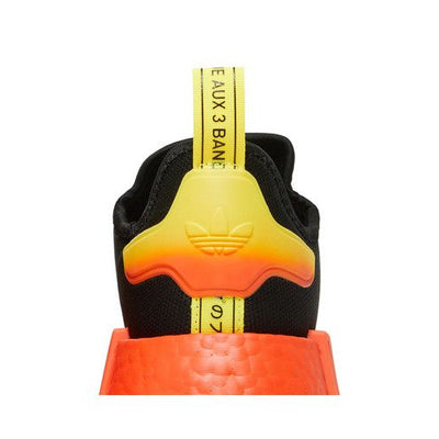 adidas NMD R1 Black Orange Yellow Gradient