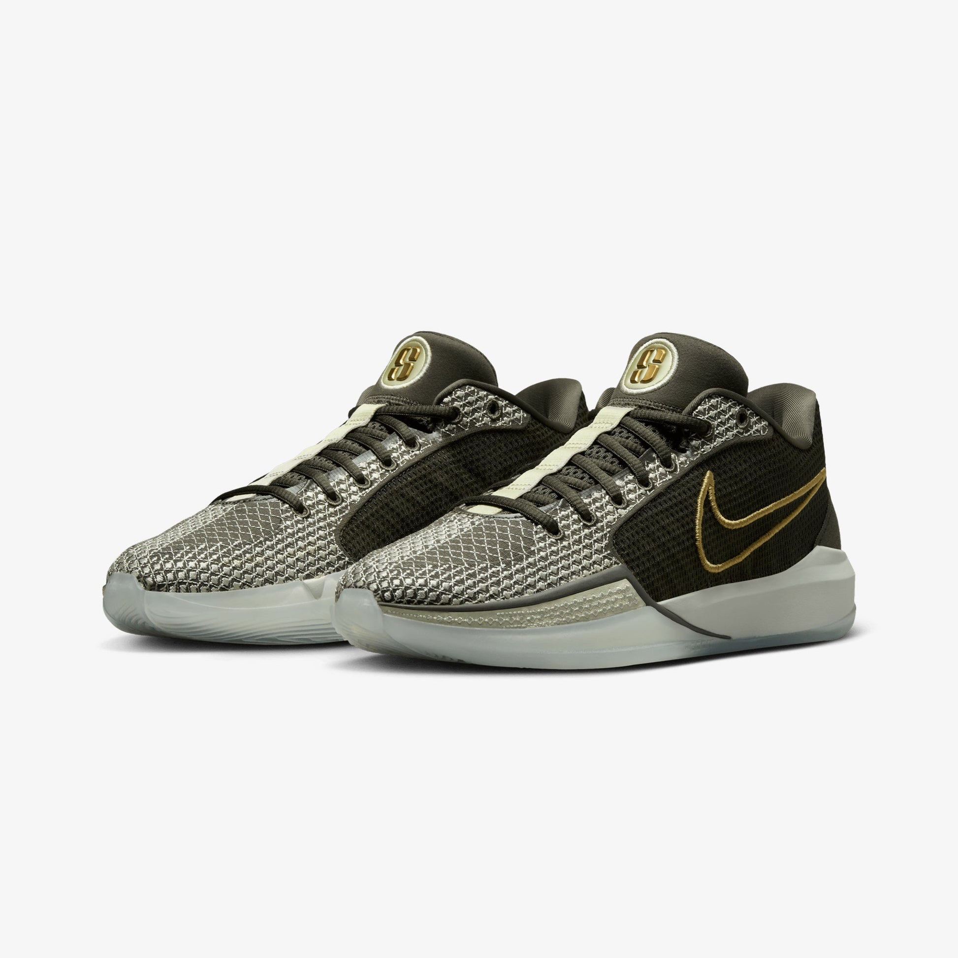 Nike | SABRINA 1 "DEDICATION" EP { CARGO KHAKI/METALLIC GOLD-OLIVE AURA