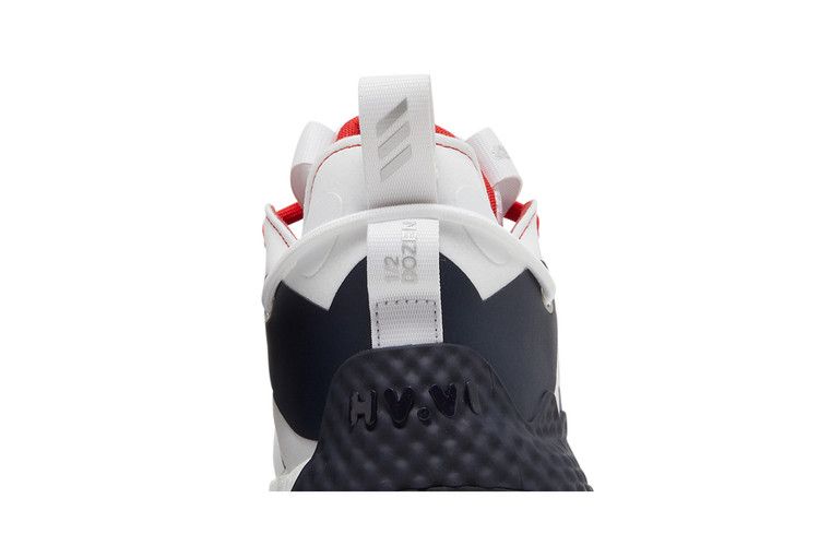 adidas Harden Vol. 6 White Vivid Red