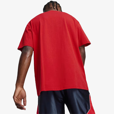Puma | SHOWTIME BASKETBALL T-SHIRT  { RED