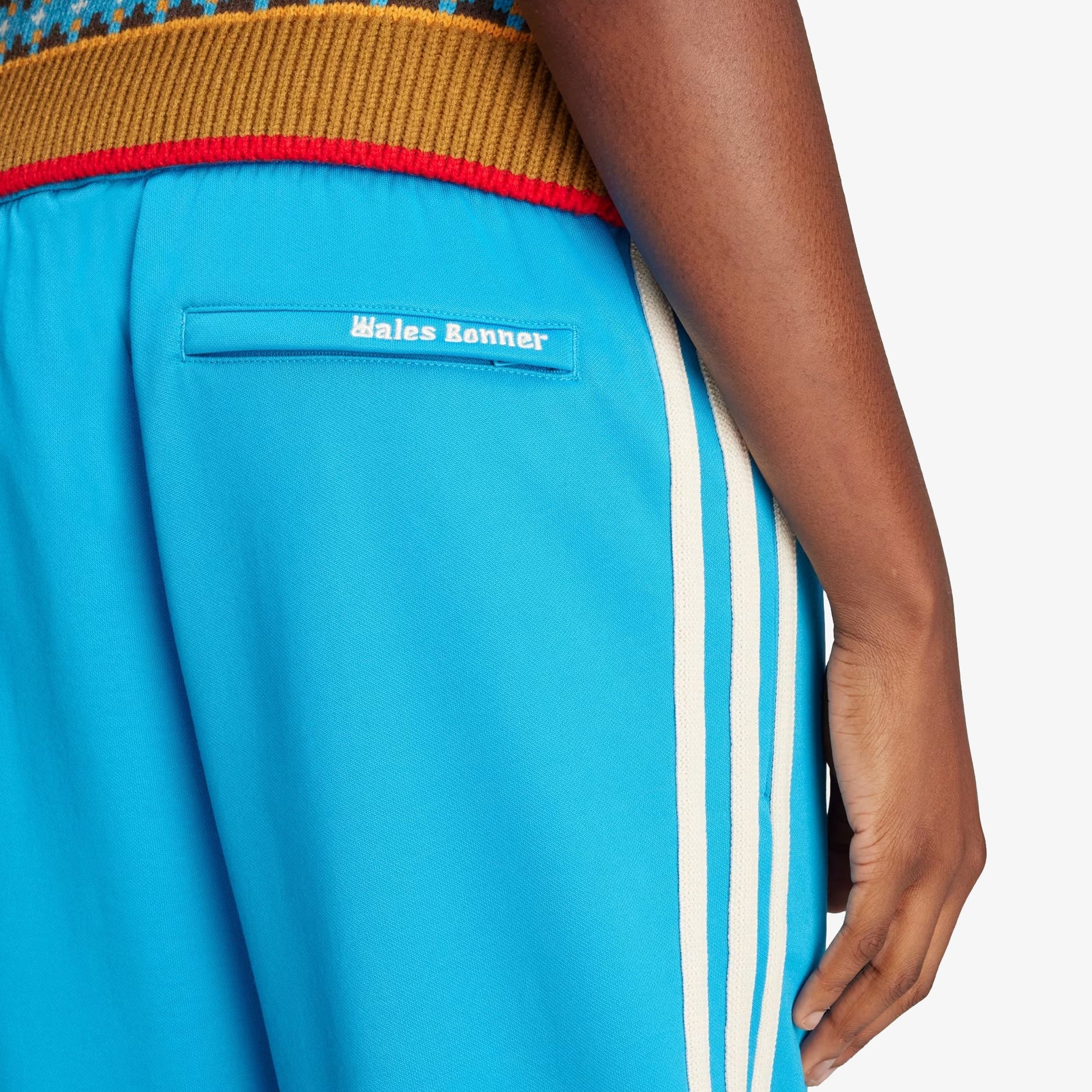 ADIDAS ORIGINALS | WALES BONNER TRACK PANTS { SHOCK CYAN