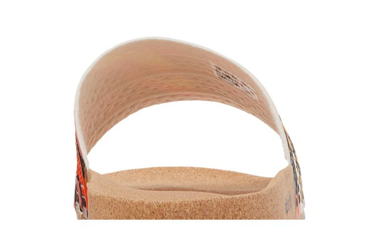 adidas Adilette Cork Slides Legend Ink Orange