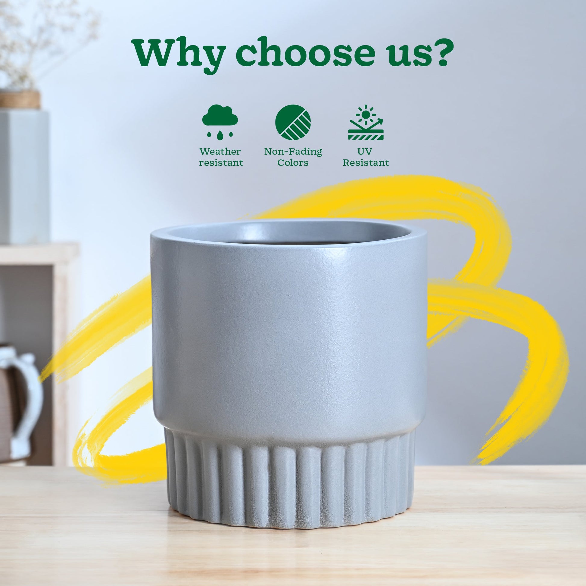 Immortal Nights Ceramic Planter