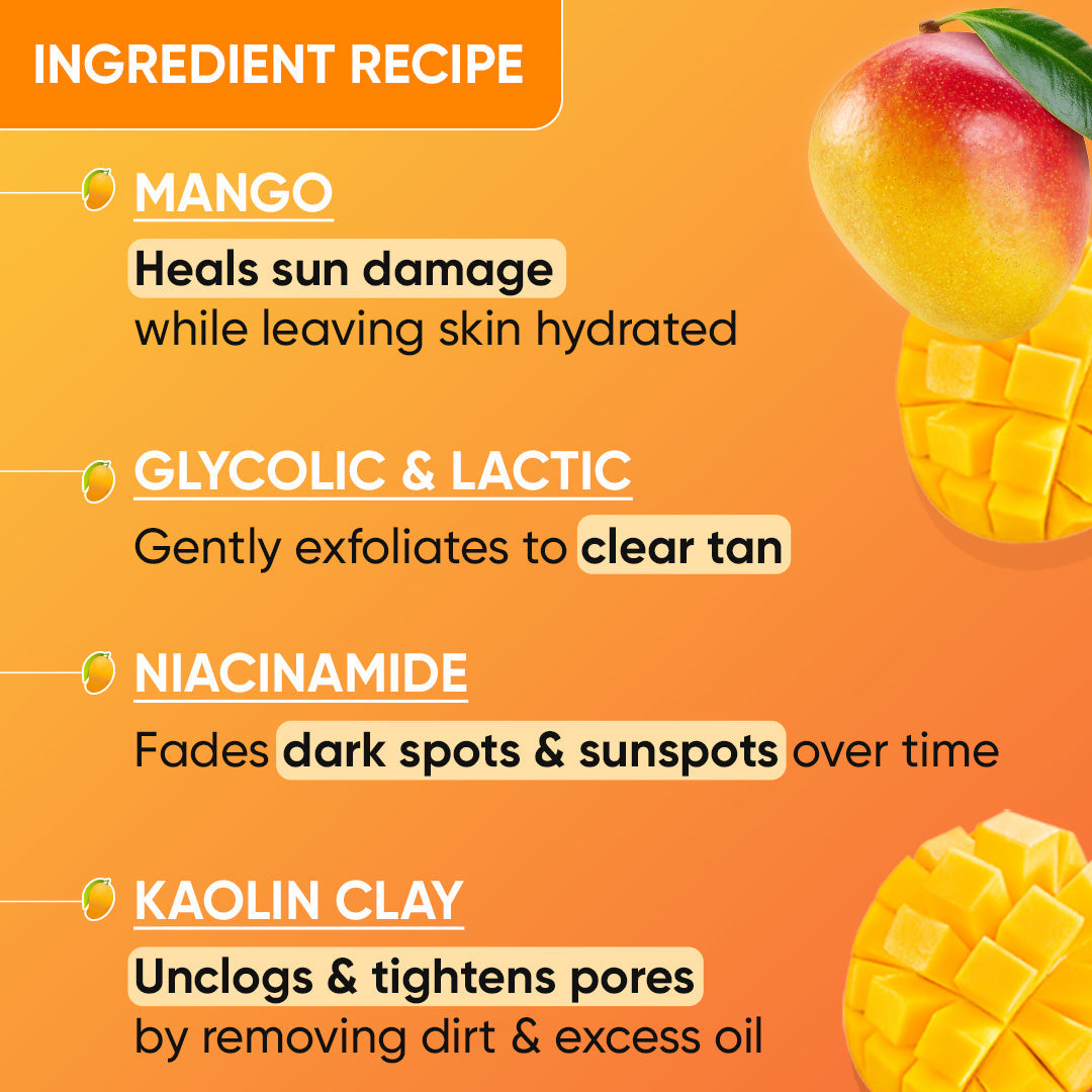 Mango Detan Clay Mask