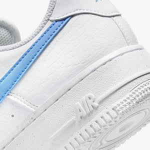 Nike | AIR FORCE 1 '07 { WHITE/UNIVERSITY BLUE-WHITE-VOLT