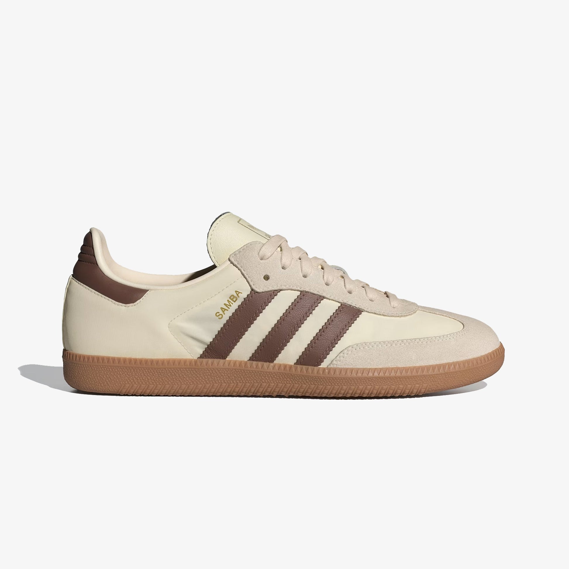 ADIDAS ORIGINALS | SAMBA OG SHOES { CREAM WHITE / PRELOVED BROWN / WONDER WHITE