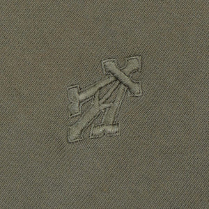 ALMOST GODS | ALPHA CROSS TEE IN DIP { DYE GREEN