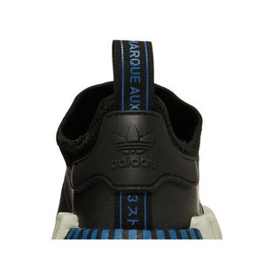 adidas NMD R1 Black Metal Grey Lush Blue