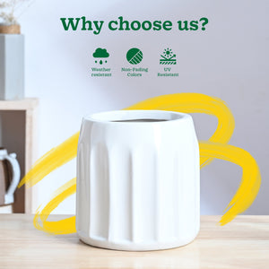 Blushing Sun Ceramic Planter