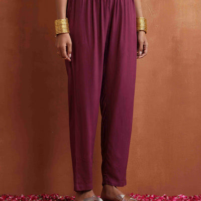 trueBrowns Beige Mandala Print Kurta Co-ord Set