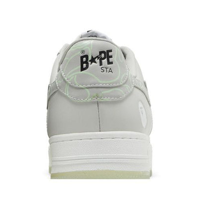 A Bathing Ape Bape Sta Text Code Camo Grey